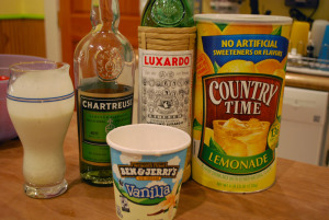 Boozy Milkshake (Recipe # 1) – Citrus & Chartreuse