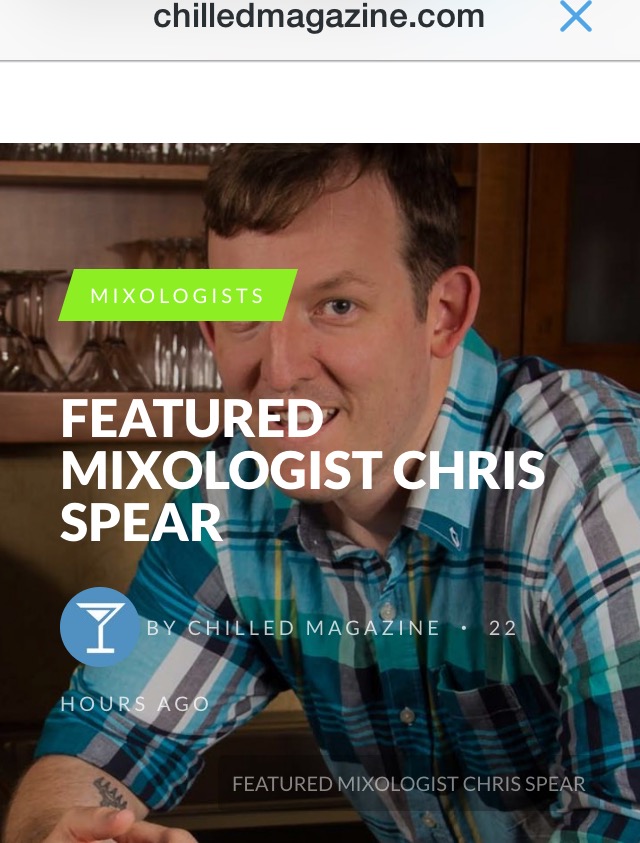 Chilled Magazine: Featured Mixologist