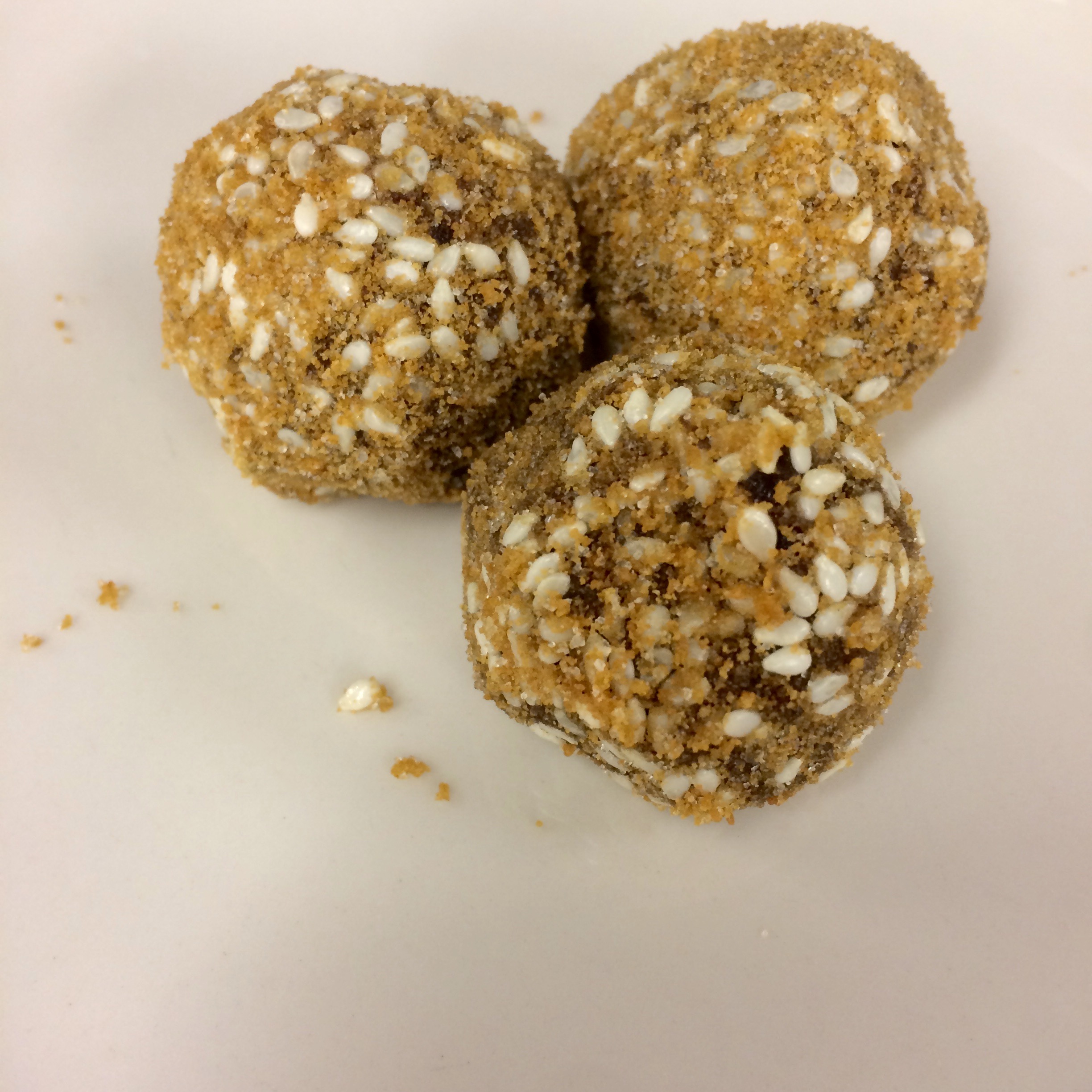 Sesame Ginger Truffles